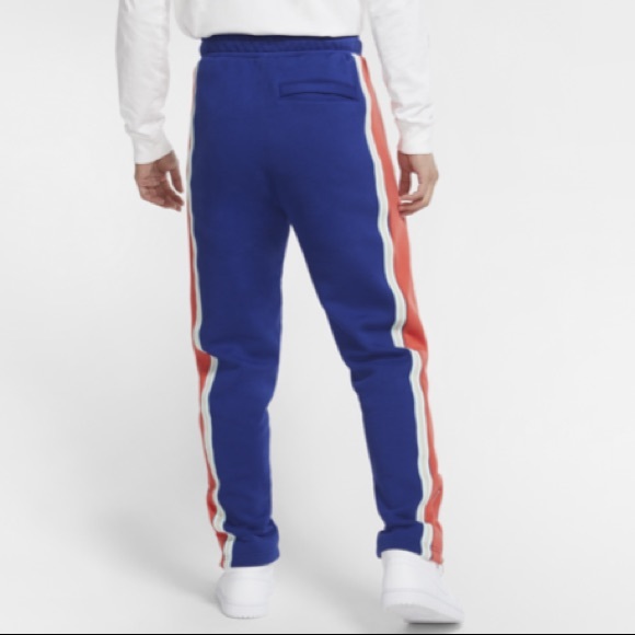 🆕💙🧡 JORDAN RETRO SWEATPANTS 🧡💙🆕 - Picture 2 of 8